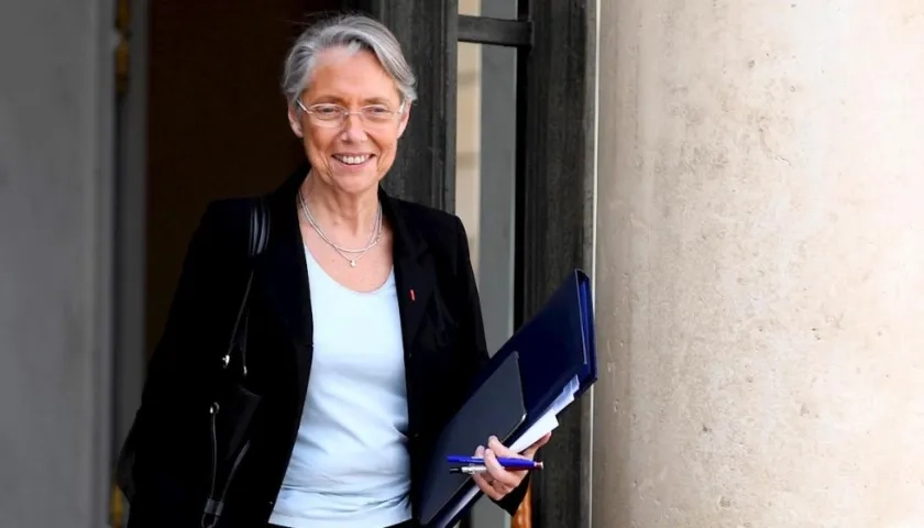 La ministra francesa de Transición Ecológica, Élisabeth Borne. 