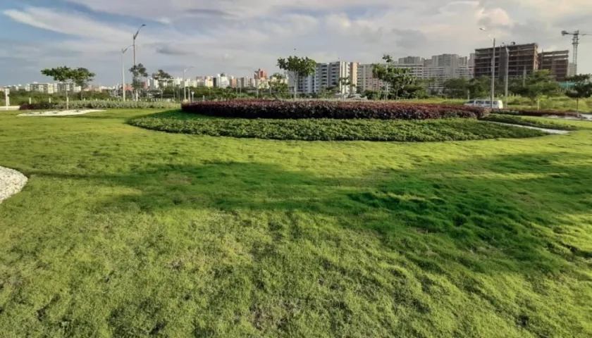 Rotonda de la calle 100 con carrera 65.