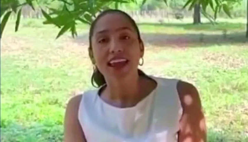 Claudia Margarita Zuleta, diputada del Cesar.