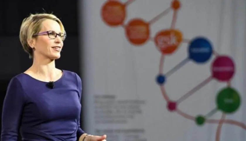 Directora ejecutiva de GlaxoSmithKline, Emma Walmsley.