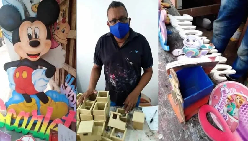 Los artesanos pidieron el apoyo del Gobierno y entidades privadas.