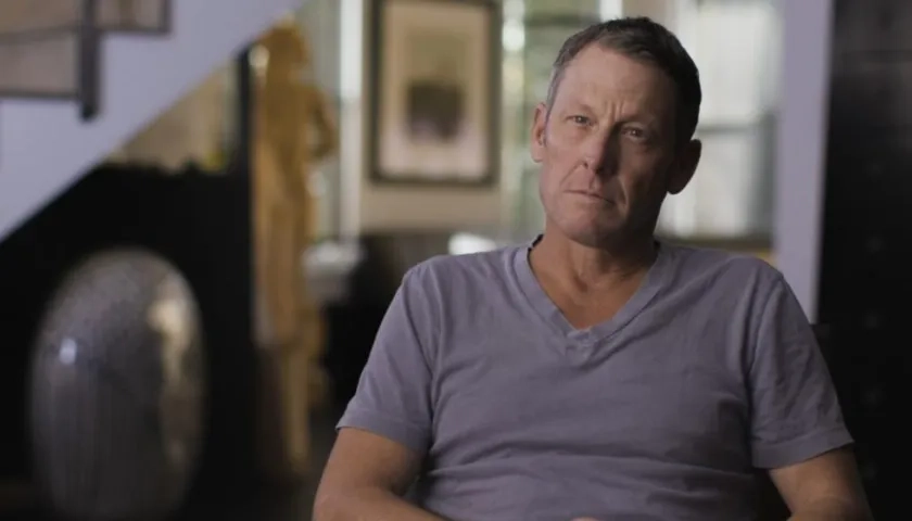 El exciclista estadounidense Lance Armstrong.