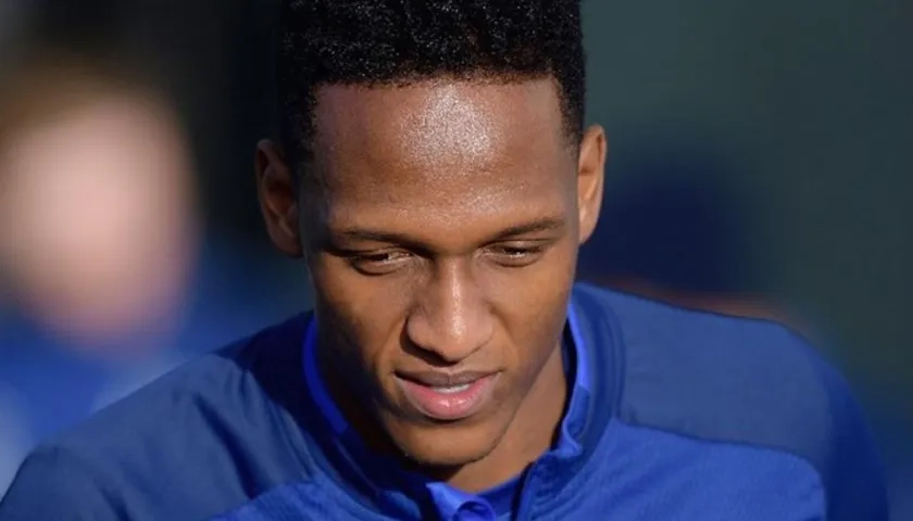 Yerry Mina, jugador colombiano.
