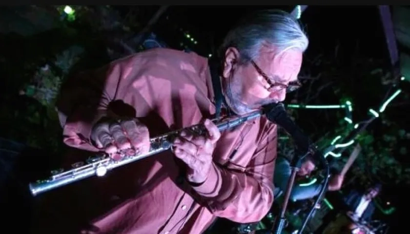 Pedro Trujillo, en plena actuación.