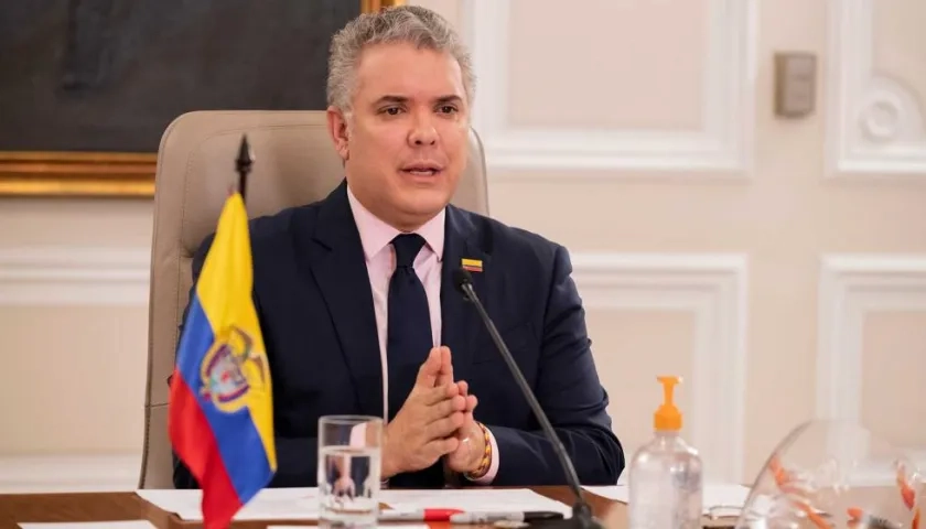El Presidente de la República, Iván Duque.