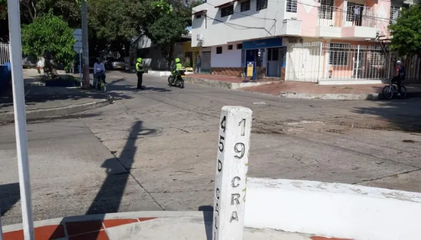 Lugar donde ocurrió el hecho.