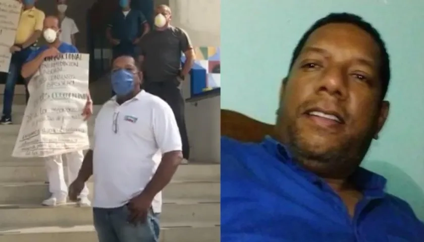  Fabián Arturo Palacio Pulido, auxiliar de enfermería fallecido por coronavirus.