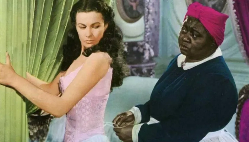 La película "Lo que el viento se llevó"  fue criticada por activistas.