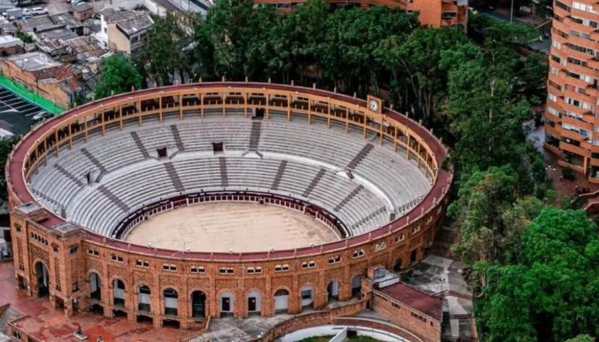 Plaza de Toros La Santamaría en Bogotá.