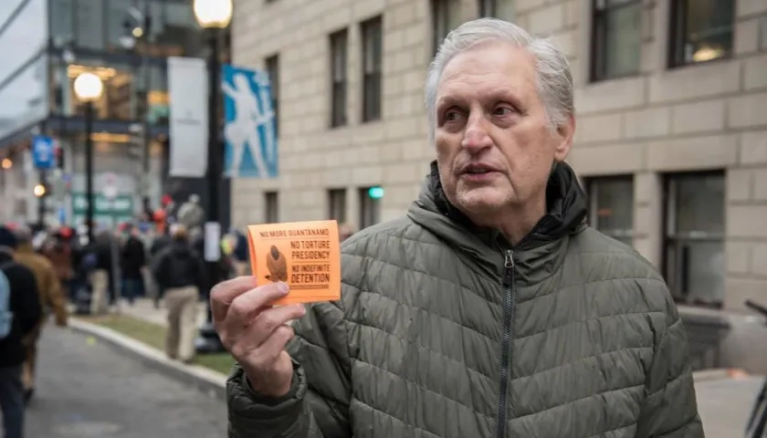 Martin Gugino, el manifestante de 75 años empujado por agentes de Policía en Buffalo.