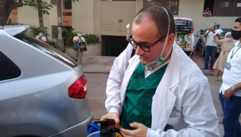 El médico José Julián Buelvas.