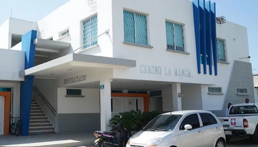 La mujer llegó sin signos vitales al Camino de La Manga.