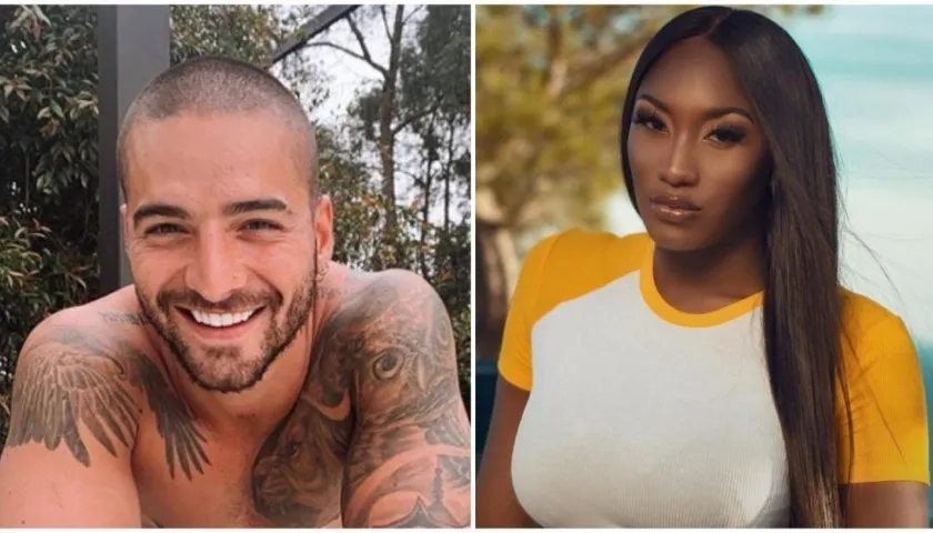 Maluma y Aya.