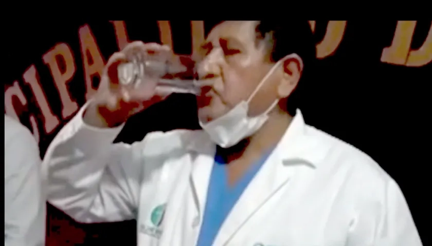 Amílcar Huancahuari, médico peruano.