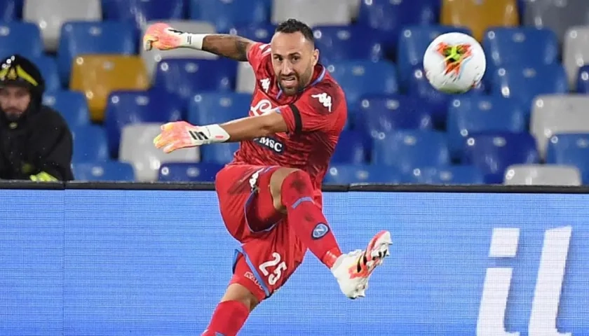 Portero colombiano David Ospina.