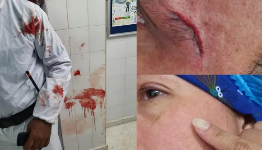 Médicos heridos en el Camino Bosques de María