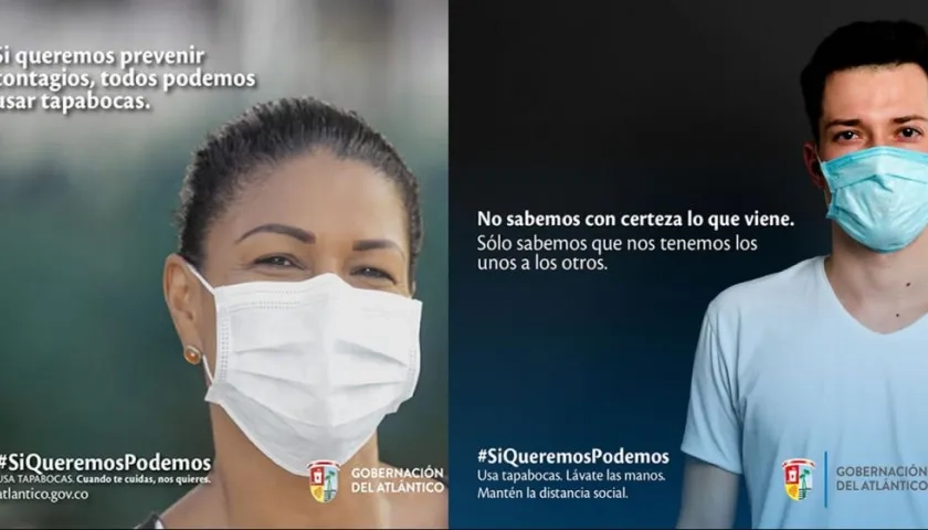 Imágenes de la campaña.