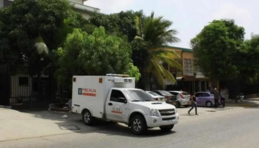 El CTI de la Fiscalía se encargó de la inspección del cadáver.