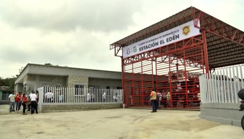 Estación de bomberos El Edén.