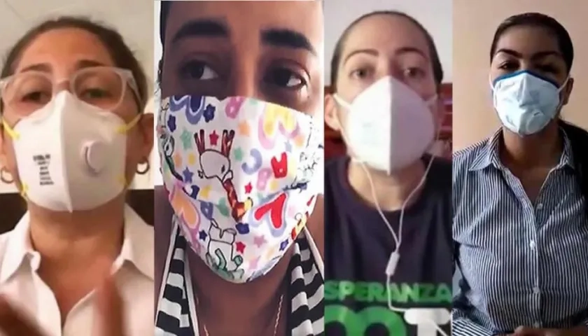 Las secretarias de Salud de Atlántico, Piojó, Baranoa y Malambo.