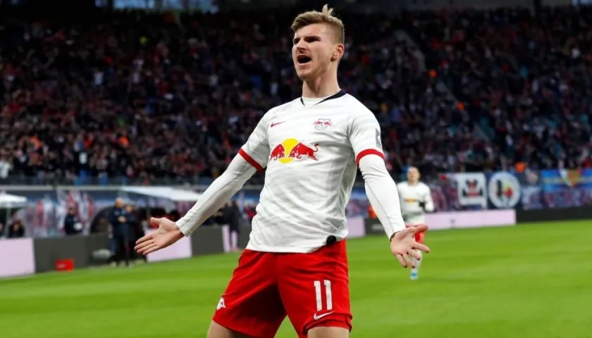 El delantero alemán Timo Werner.