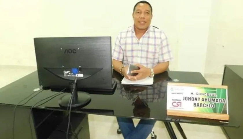 Jhonny Ahumada Barceló.