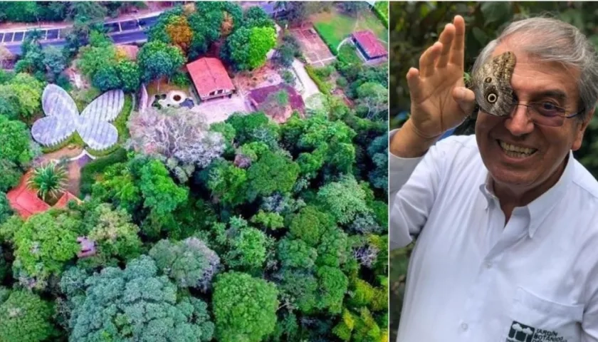 Alberto Gómez Mejía, Fundador Jardín Botánico del Quindío.
