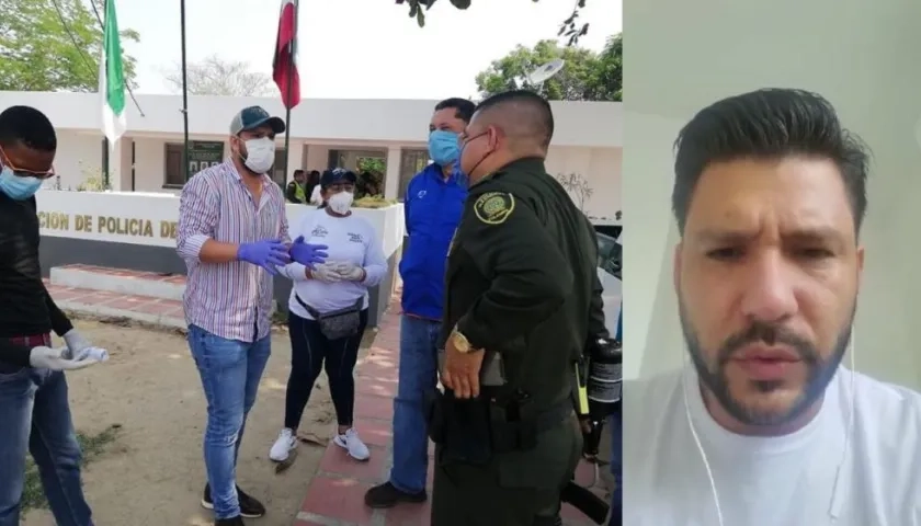 Alcalde de Santa Lucía, Rehunsen Martínez.