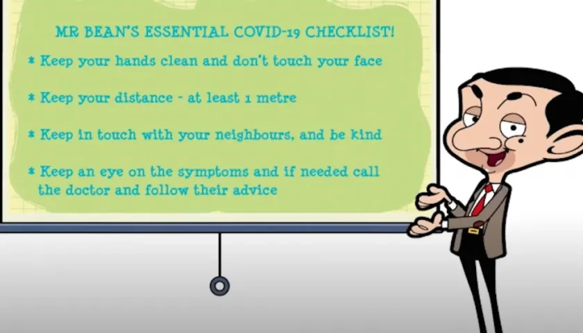Mr Bean.