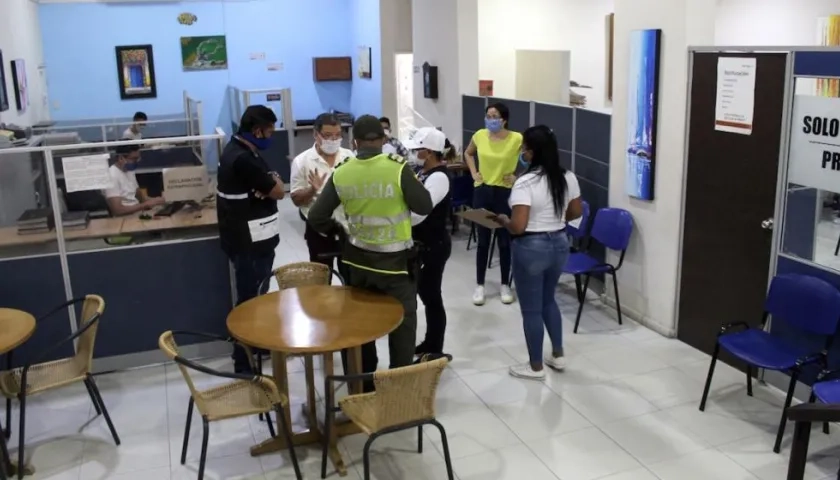 La diligencia en la Notaría.