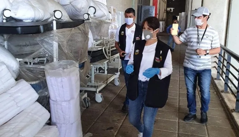 La Personera Distrital (e), Angélica Avila Goldfarb.