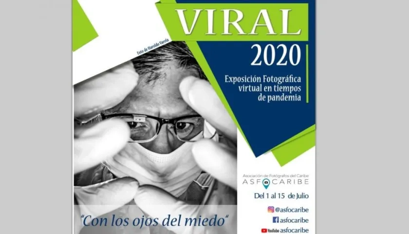 Lanzan la exposición colectiva de fotografía virtual: Viral: "Con los ojos del miedo".