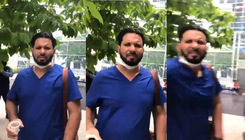 El médico Tomás Molinares.