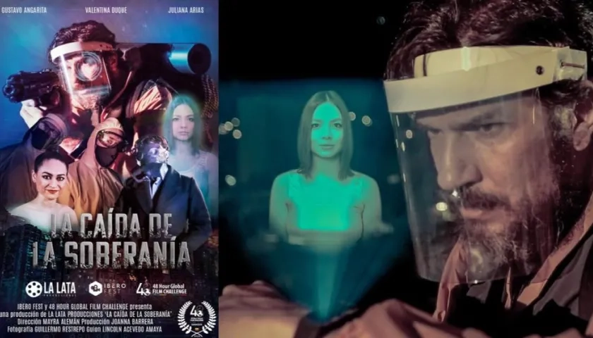 Poster de “La caída de la soberanía”.