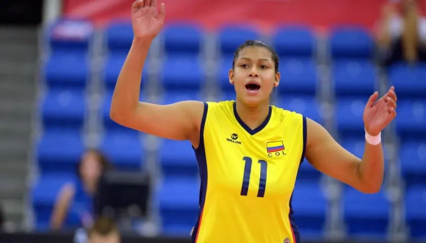 Colombiana Danna Escobar.