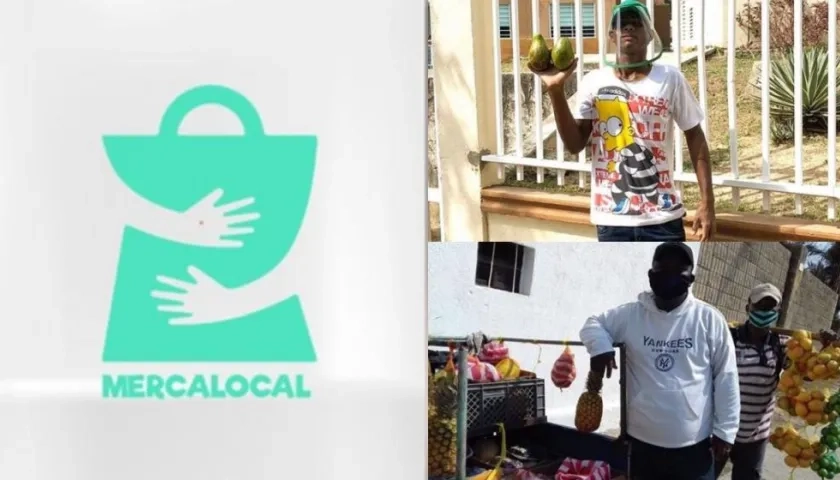 Imagen de la aplicación y de vendedores inscritos en esta.