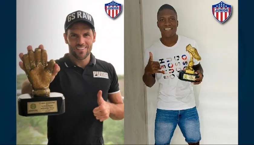 Los junioristas galardonados.