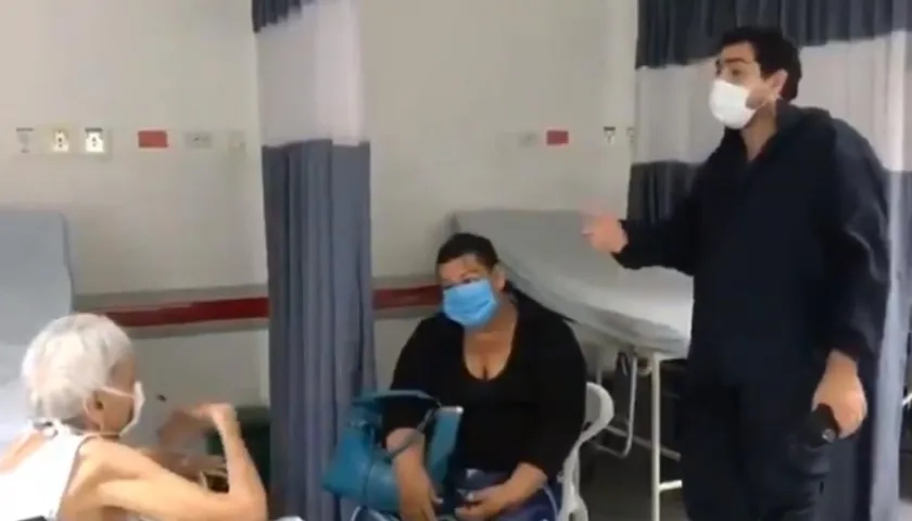 El médico Pedro Domínguez.