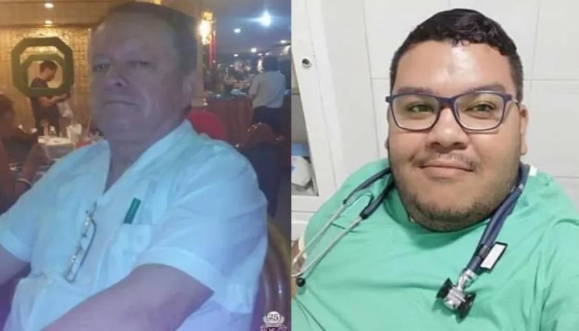 Roberto Angulo Arévalo y Michael Ortega Peluffo.