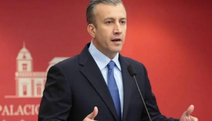 Tareck el Aissami, vicepresidente económico de Venezuela.