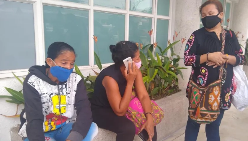 Clara Inés Díaz Ortíz, madre de Luis Miguel Marín Díaz.