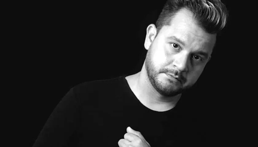 Luis Pava, cantante barranquillero.