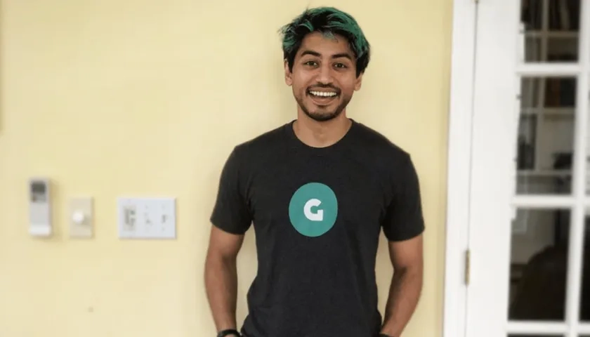 Fahim Saleh, de 33 años, se hizo millonario con la tecnología.