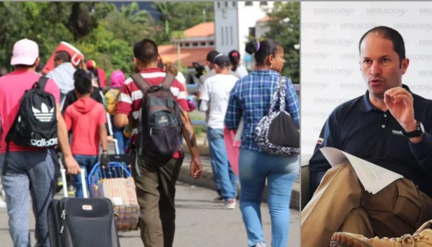 Juan Francisco Espinosa, director de Migración Colombia.