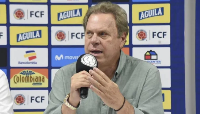 El presidente de la Federación, Ramón Jesurun.