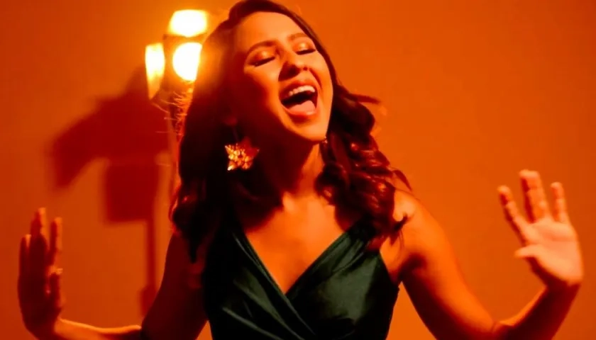 Caliope, cantante barranquillera.