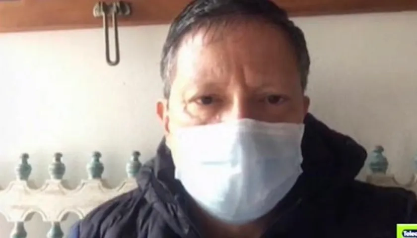 El gobernador encargado de Antioquia, Luis Fernando Suárez.