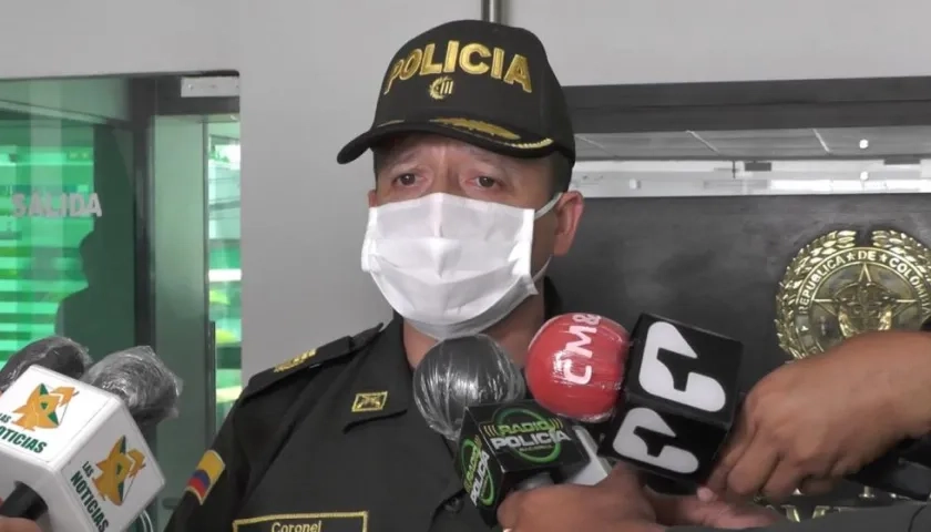 Coronel Manuel Rojas, subcomandante de la Mebar.