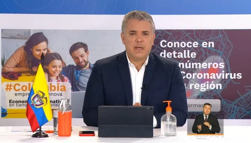 Iván Duque, Presidente de Colombia.