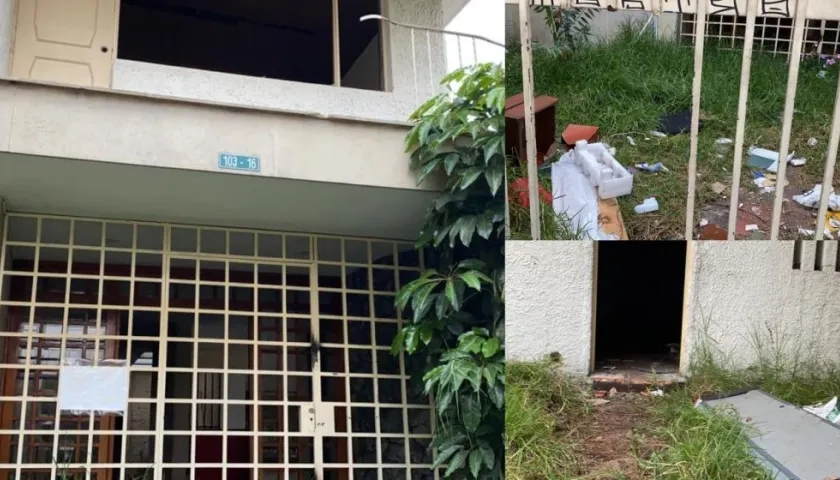 Consulado está abandonado hace un año.